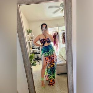Yacht Days Maxi Dress